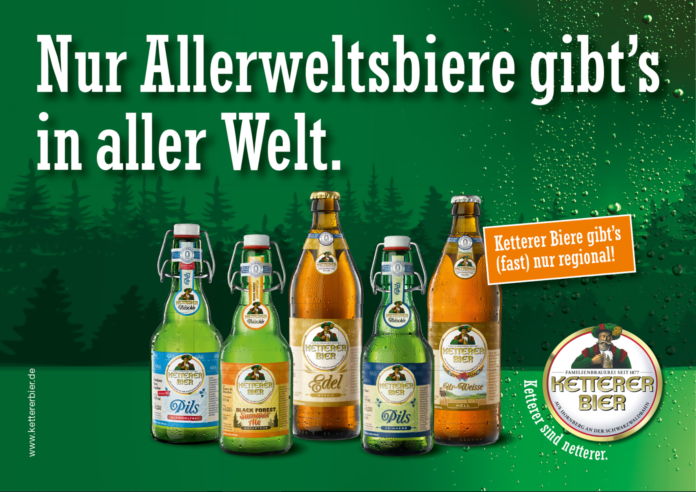 Werbung etc. Full-Service Werbe-Agentur Stuttgart, Ketterer Bier
